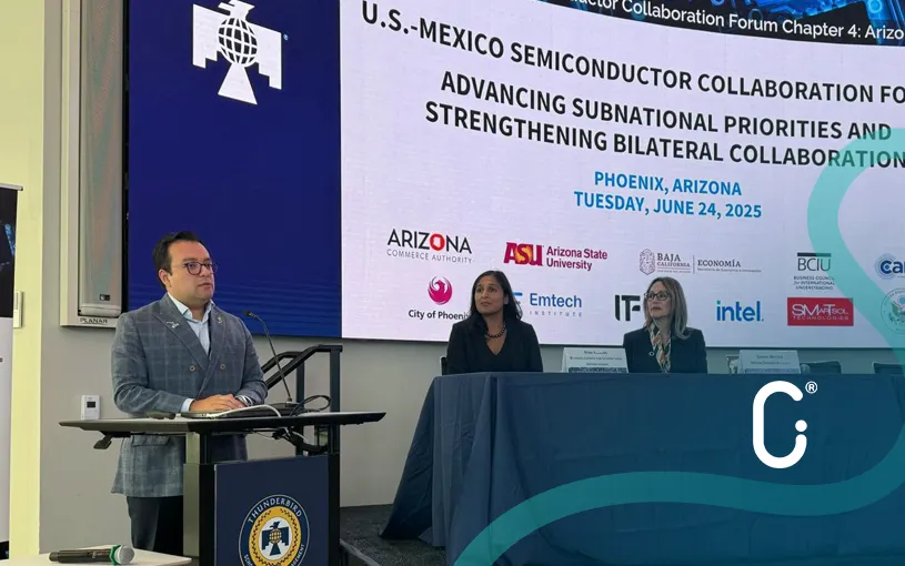 México y EE.UU. refuerzan alianza estratégica en semiconductores durante foro en Arizona