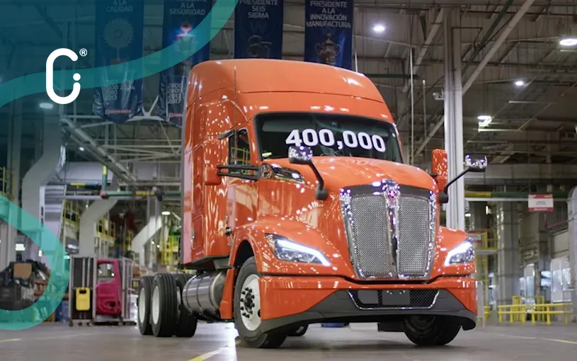 Kenworth Mexicana celebra la producción de su unidad número 400,000 en Mexicali