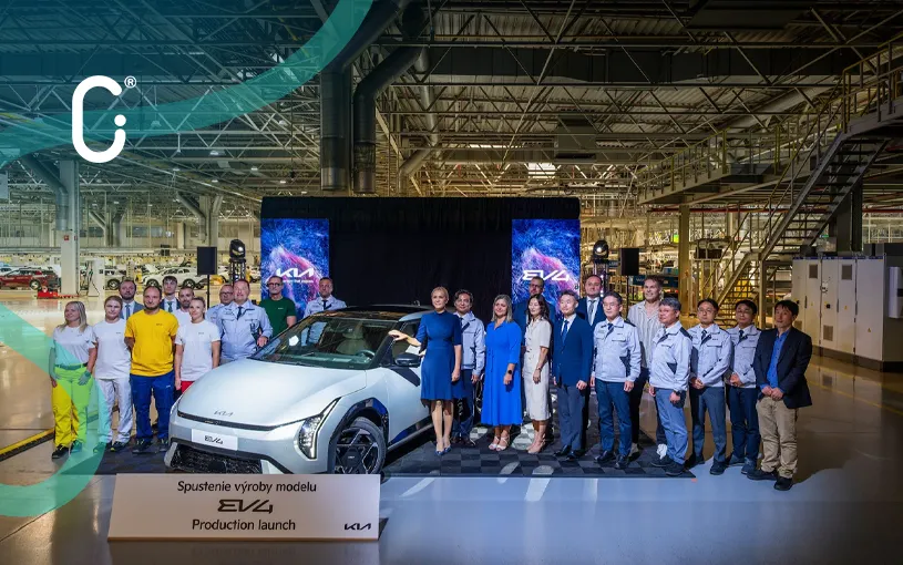 Kia inicia producción de vehículos eléctricos en Europa con el EV4