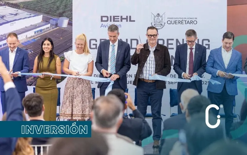 Diehl Aviation inaugura planta en Querétaro con inversión de 918 MDP