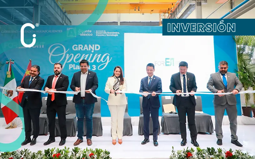 Foresight invierte 899 MDP en nueva planta automotriz en Aguascalientes