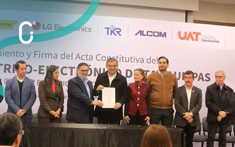 Tamaulipas constituye el primer Clúster Eléctrico–Electrónico de México