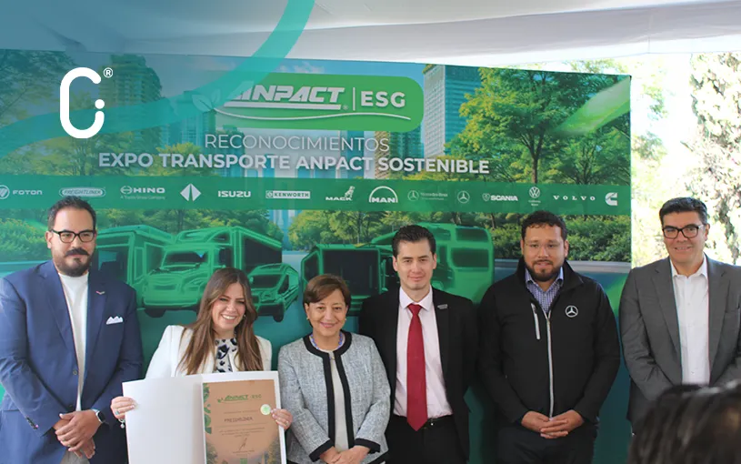 ANPACT reconoce prácticas ambientales de expositores en Expo Transporte 2025 con distintivo “ANPACT Sostenible”