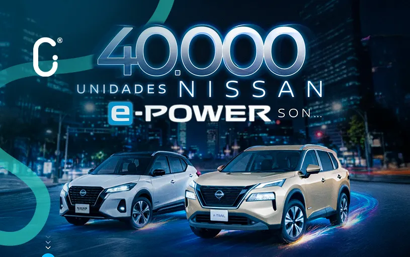Tecnología e-POWER de Nissan rebasa las 40 mil unidades en América Latina