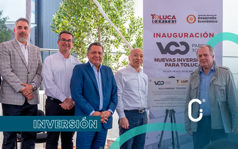 Toluca capta más de 86 MDD en inversiones: 16 MDD en parque industrial y más de 70 MDD de SEG Automotive