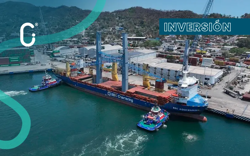 Hutchison Ports TIMSA invierte 300 MDP en grúas eléctricas para elevar capacidad en Manzanillo
