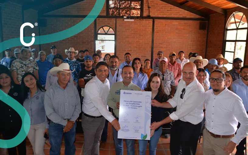 Proyecto de Volkswagen en Guanajuato captura 70 mil toneladas de CO₂ y recarga 2.5 millones de m³ de agua