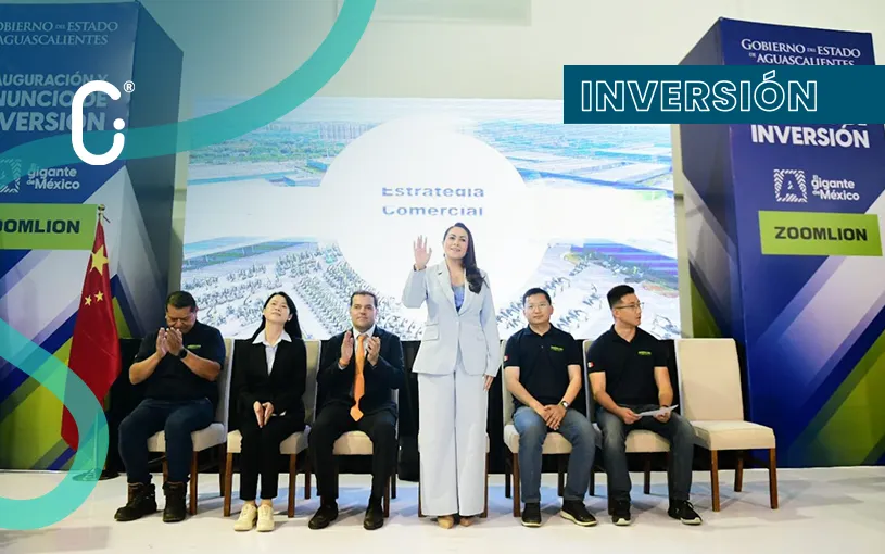 ZOOMLION invierte 90 MDP en Aguascalientes para centro regional y planta de ensamble
