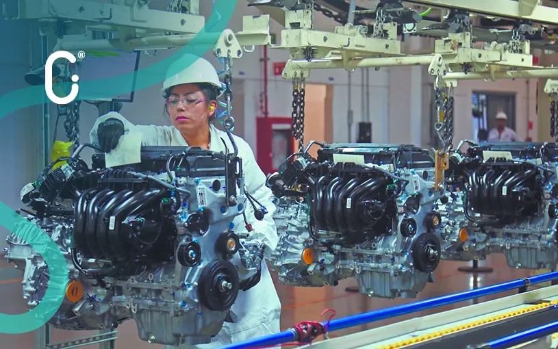 Producción de autopartes supera los 20 mil millones de dólares en primer bimestre de 2026