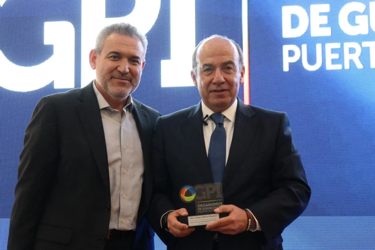 Guanajuato Puerto Interior, “Motor de México” ante el nuevo orden global: Felipe Calderón