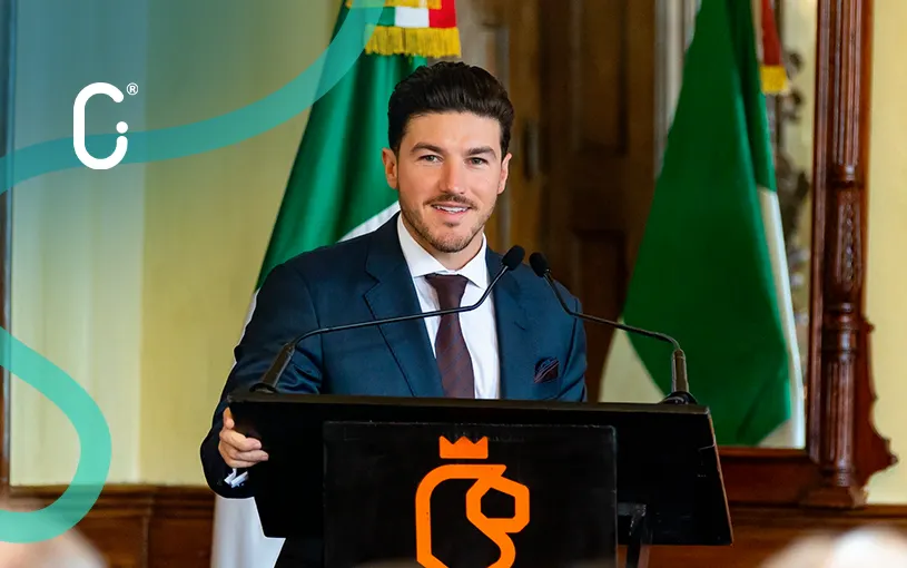 Samuel García inicia gira por Europa y proyecta inversiones por 3 mil MDD para Nuevo León