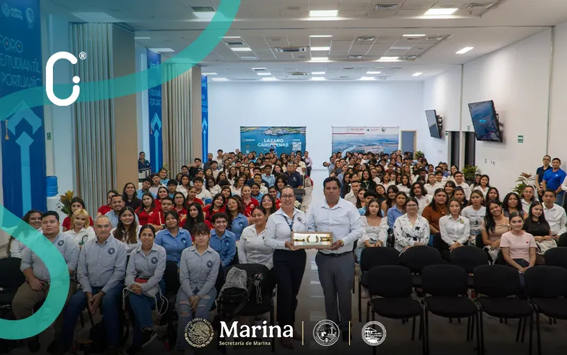 Puerto de Lázaro Cárdenas acerca la logística automotriz a estudiantes en foro especializado
