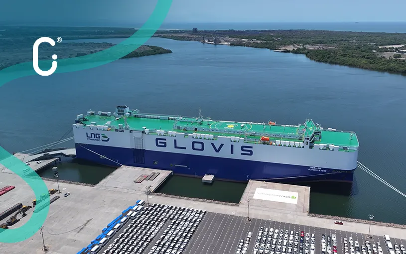 GLOVIS LEADER arriba a Lázaro Cárdenas y refuerza su liderazgo logístico en América Latina