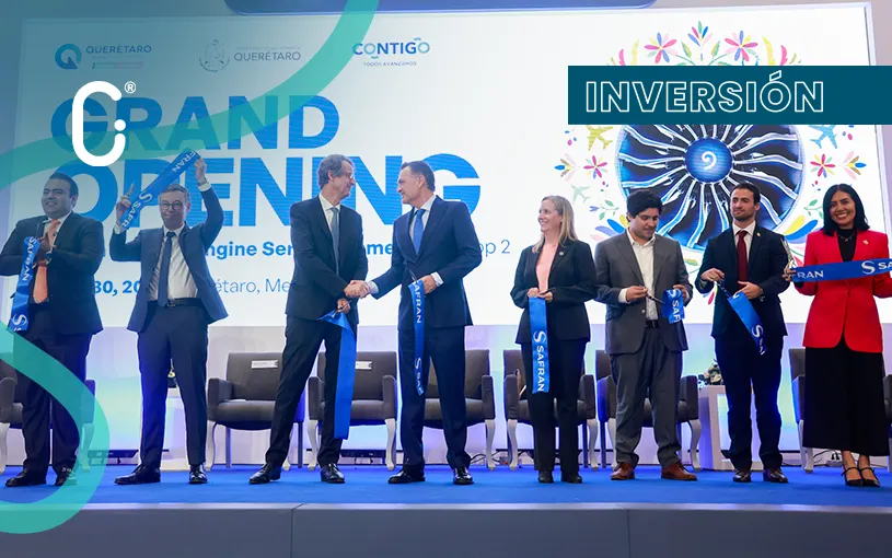 Safran inaugura en Querétaro complejo aeronáutico con inversión de 140 MDD