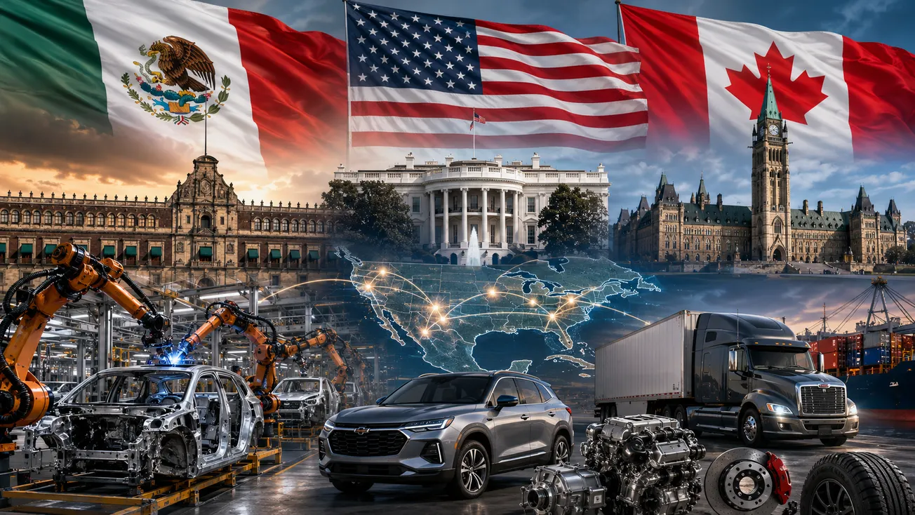 T-MEC tendría revisiones anuales: la incertidumbre comercial vuelve a presionar a la industria automotriz de Norteamérica