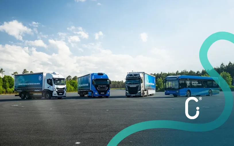 ZF presenta tecnologías de seguridad y electrificación para acelerar la evolución del transporte comercial