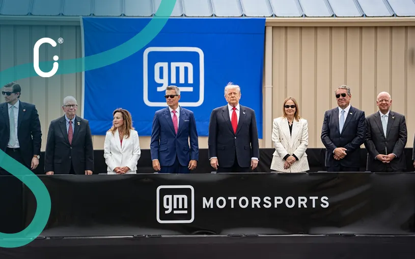 General Motors recibe a Trump en Milford para mostrar innovación e ingeniería automotriz