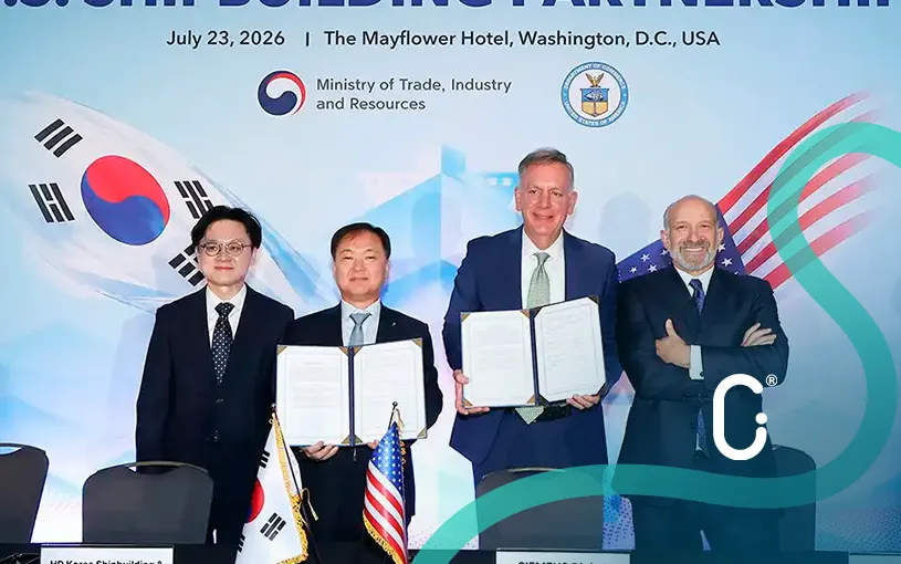 HD Hyundai y Siemens desarrollarán plataforma con IA para transformar la construcción naval