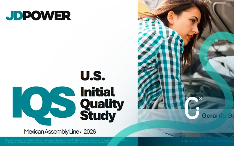 Plantas mexicanas destacan en el U.S. Initial Quality Study 2026 de J.D. Power