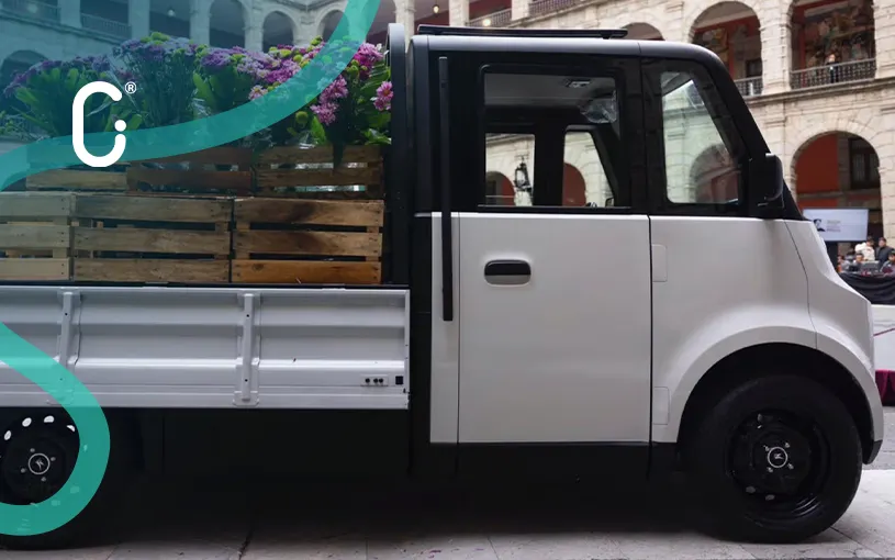 Olinia presenta vehículo eléctrico de carga con autonomía superior a 120 km