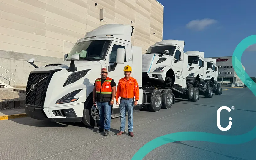 Arranca Volvo exportación de camiones de carga desde Nuevo León a EE.UU.