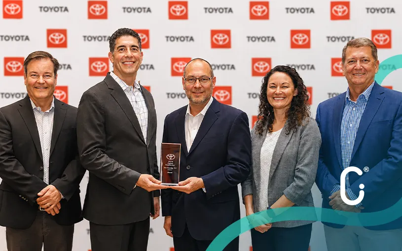 Ryder es reconocida por Toyota como “Transportista de Manufactura del Año”
