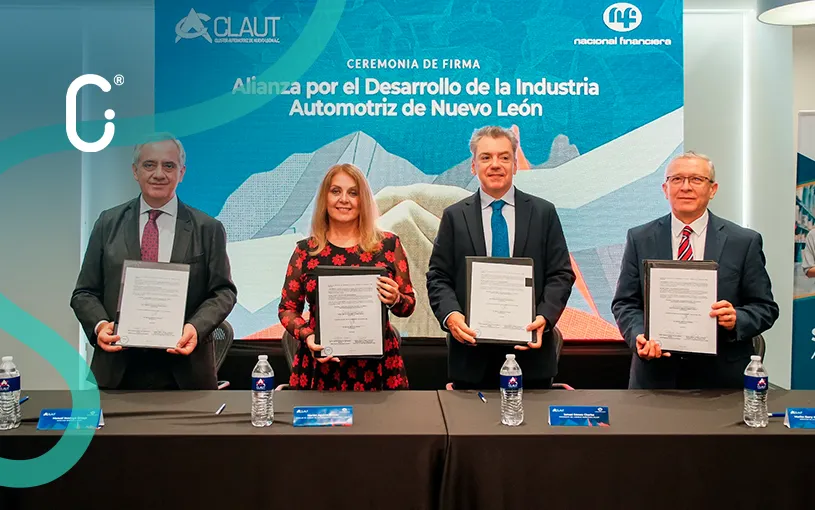 CLAUT y NAFIN impulsan financiamiento para fortalecer a las PyMEs automotrices de Nuevo León
