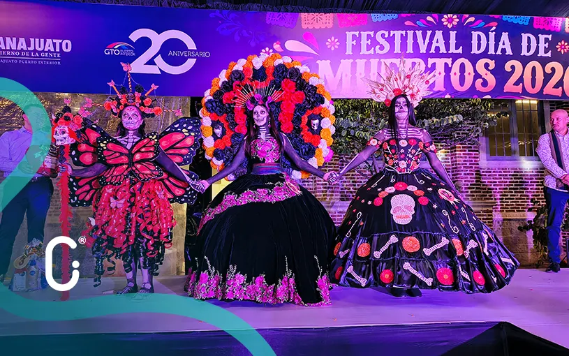 Celebran en Puerto Interior el Día de Muertos con un festival de tradición y convivencia comunitaria