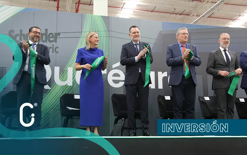Schneider Electric amplía su capacidad manufacturera en Querétaro con inversión de 3,600 MDP