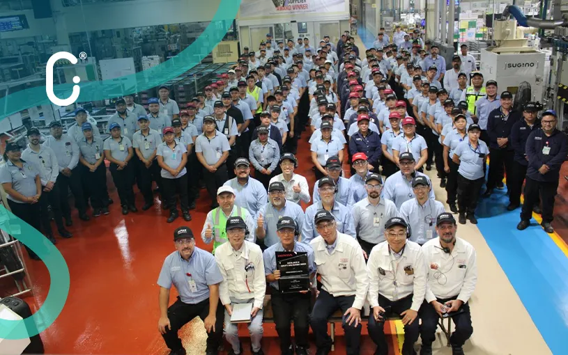 DENSO México recibe el Honda Supplier Award por calidad y entrega