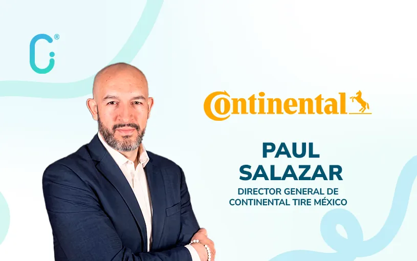 Paul Salazar asumirá la Dirección General de Continental Tire México