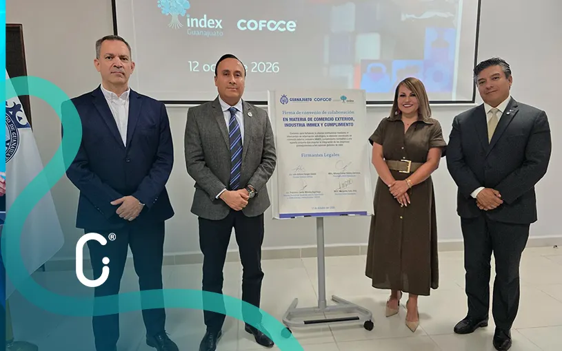 COFOCE e INDEX Guanajuato renuevan alianza para integrar proveedores locales a cadenas globales