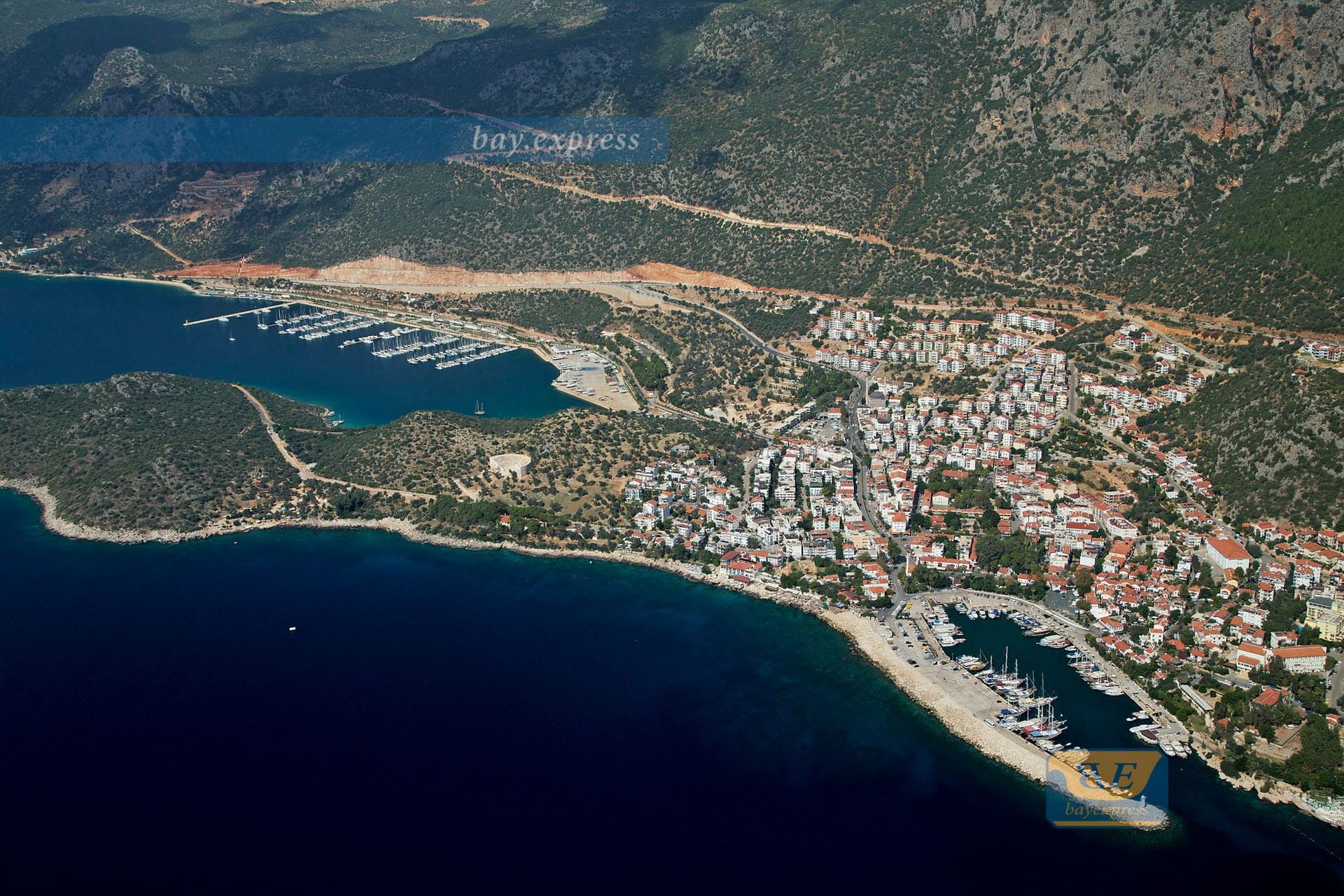 Kaş Town Harbor
