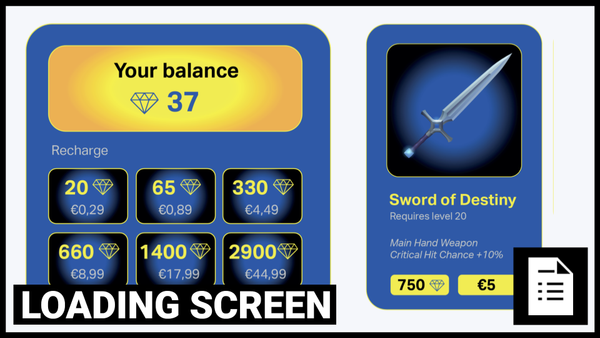 Loading Screen: The Law Comes For Premium Currency