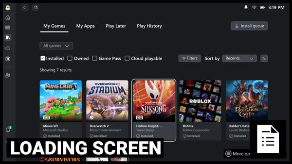Loading Screen: SteamOS Competitor Revealed By Xbox