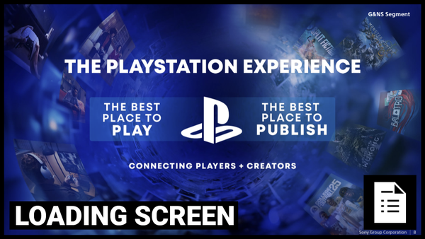 Loading Screen: PlayStation's Future: Live Services, "Efficiency" and Expanding Platforms