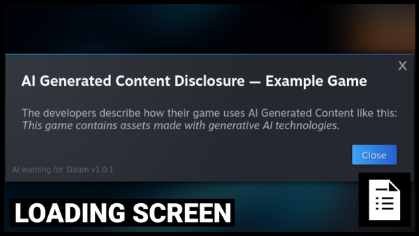 Loading Screen: AI Devs Apologise To Get You To Buy Games