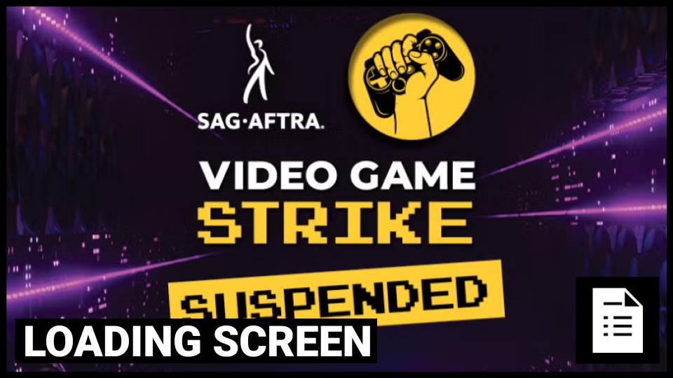 Loading Screen: The Voice Actors Won