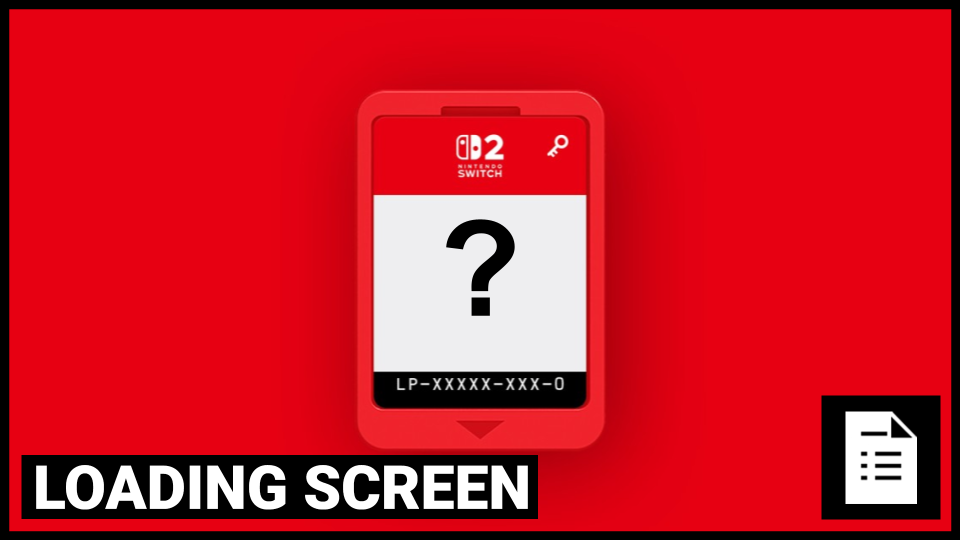Loading Screen: Are Nintendo About To Scrap Game-Key Cards?