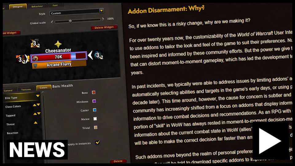 Blizzard Just Let Addons Win (Just A Little, For Now)