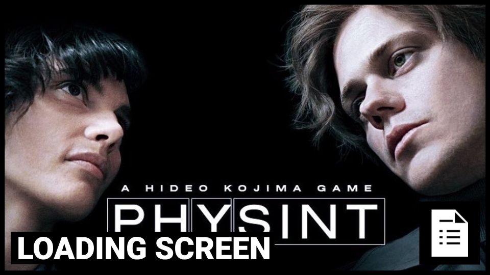 Loading Screen: Kojima's $400m Physint Budget