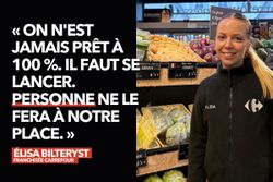 À 25 ans, Elisa est l'une des plus jeune franchisée du groupe Carrefour