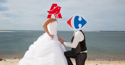 4 bonnes raisons de voir un jour un mariage Carrefour-Auchan 💍