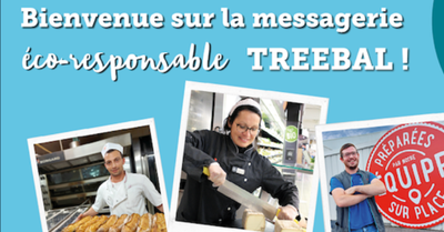 Comment des magasins utilisent Treebal, une application de messagerie responsable