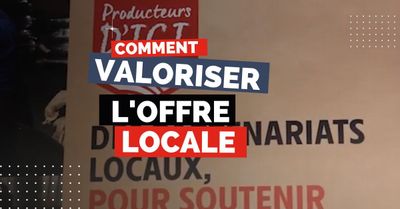 La mise en avant des produits locaux dans les rayons d'Intermarché Pleurtuit