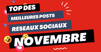 Top des publications Facebook du mois de Novembre