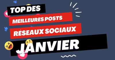 Top des publications Facebook du mois de Janvier