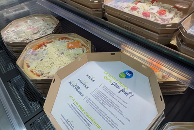 Leclerc Les Herbiers mise sur l’écoresponsabilité avec les nouvelles boîtes à pizza et bruschettas EDS Emballage