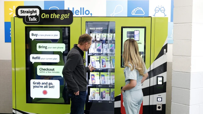 Walmart accueille des distributeurs automatiques de smartphones prêts à l'emploi