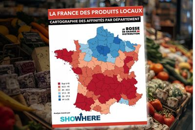 La France des produits locaux : une carte des affinités régionales
